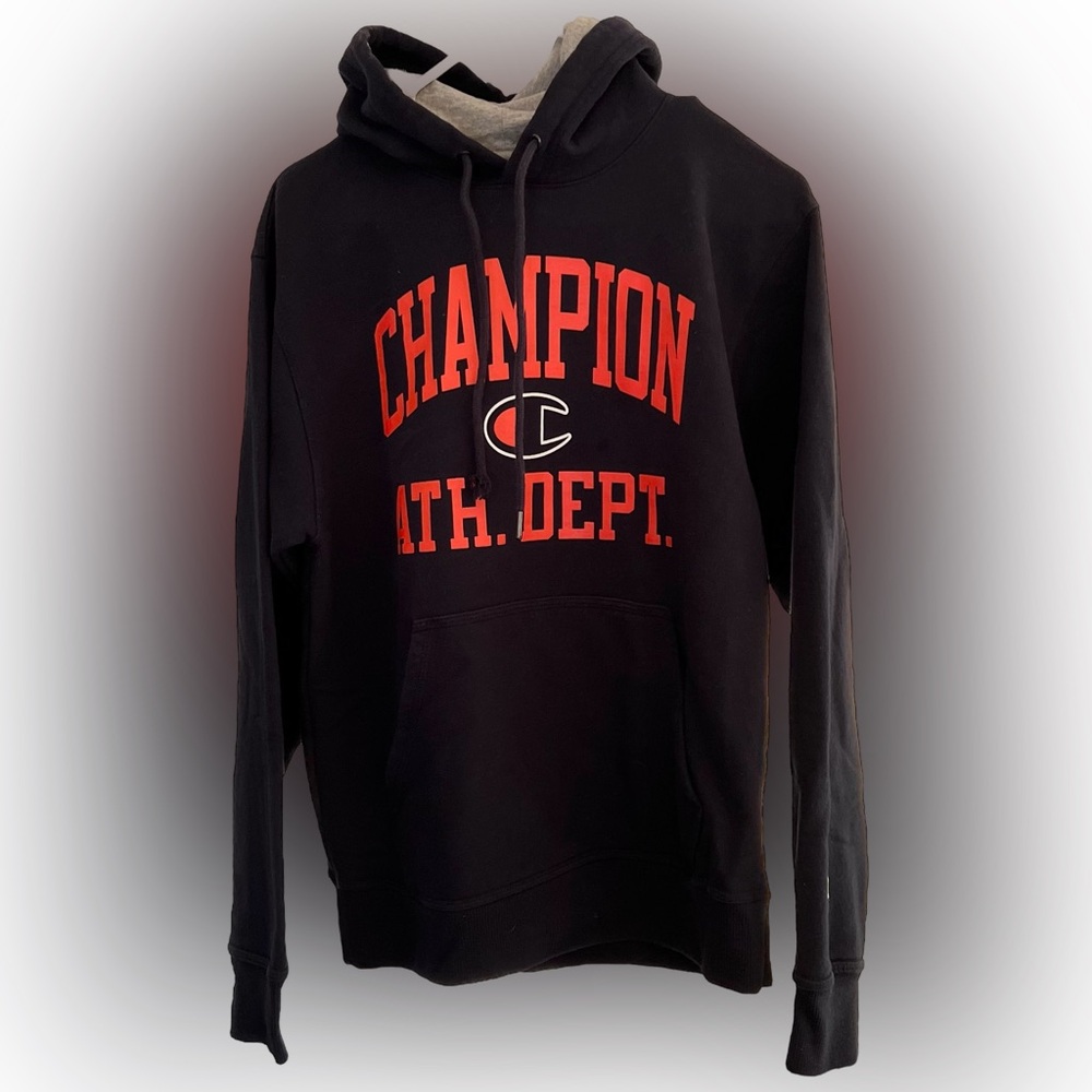 Champion Black and Red Sweater Classic Style